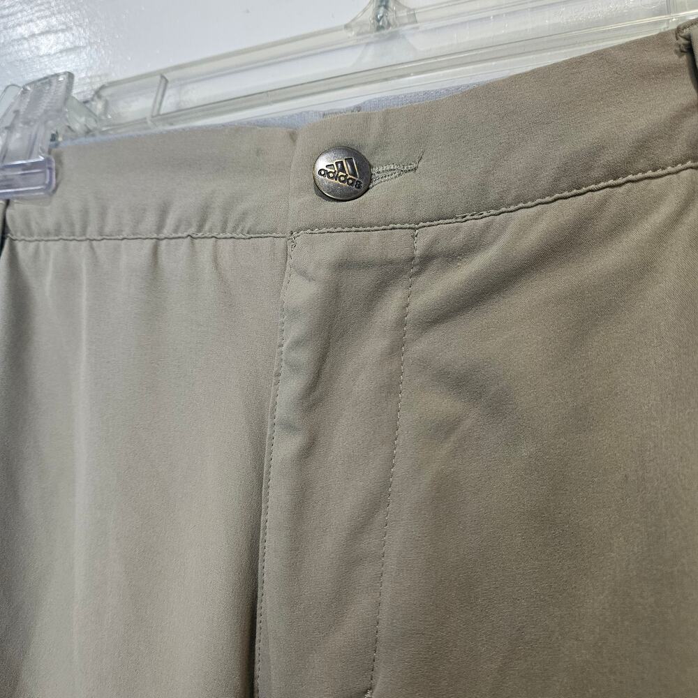Adidas Men's 32x32‎ Ultimate365 Beige Tan Khaki Athletic Performance Golf Pants - Picture 2 of 7